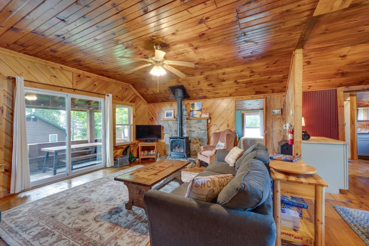 Rustic Cabin Retreat On Rangeley Lake! Esterno foto
