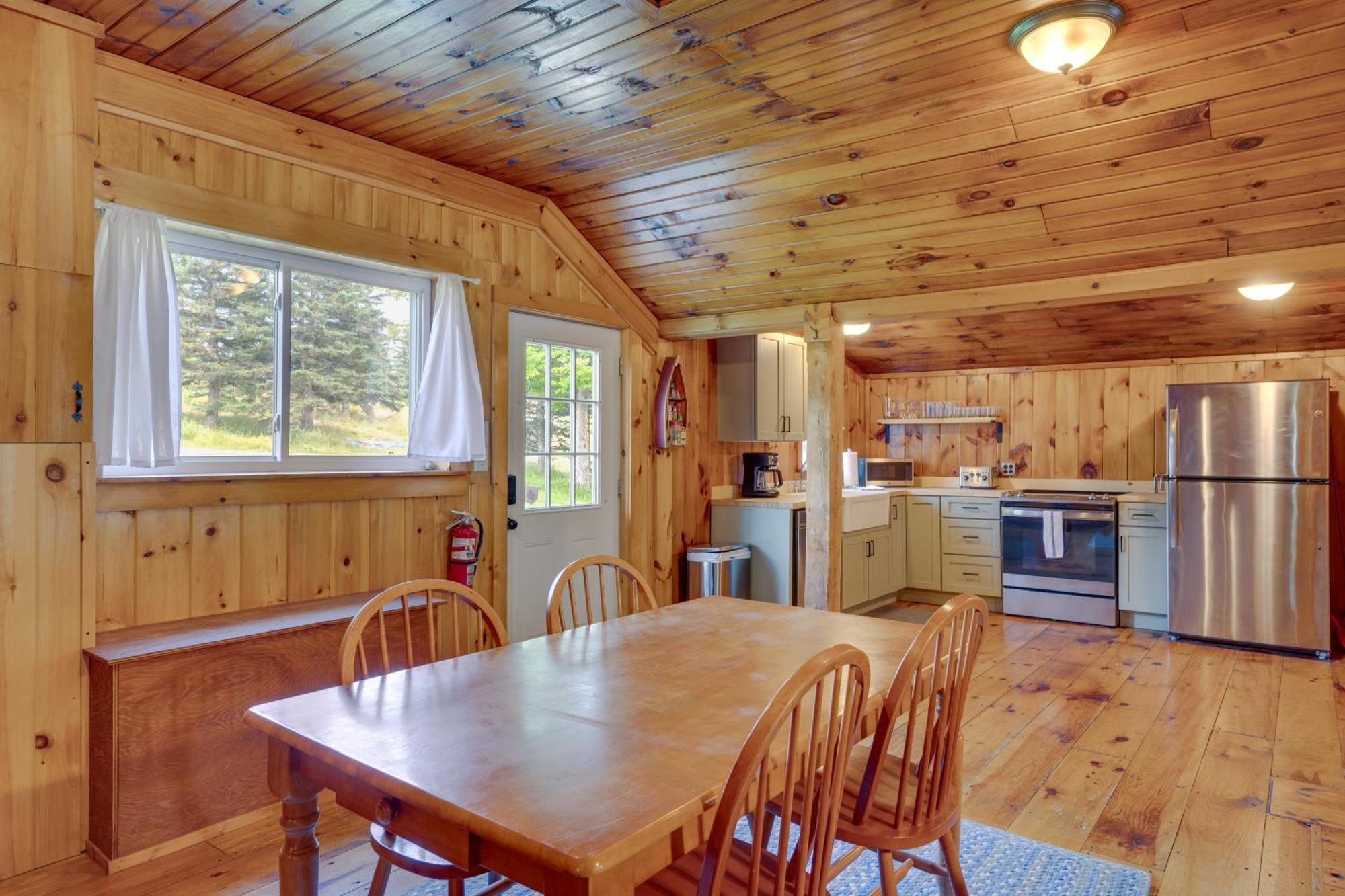 Rustic Cabin Retreat On Rangeley Lake! Esterno foto