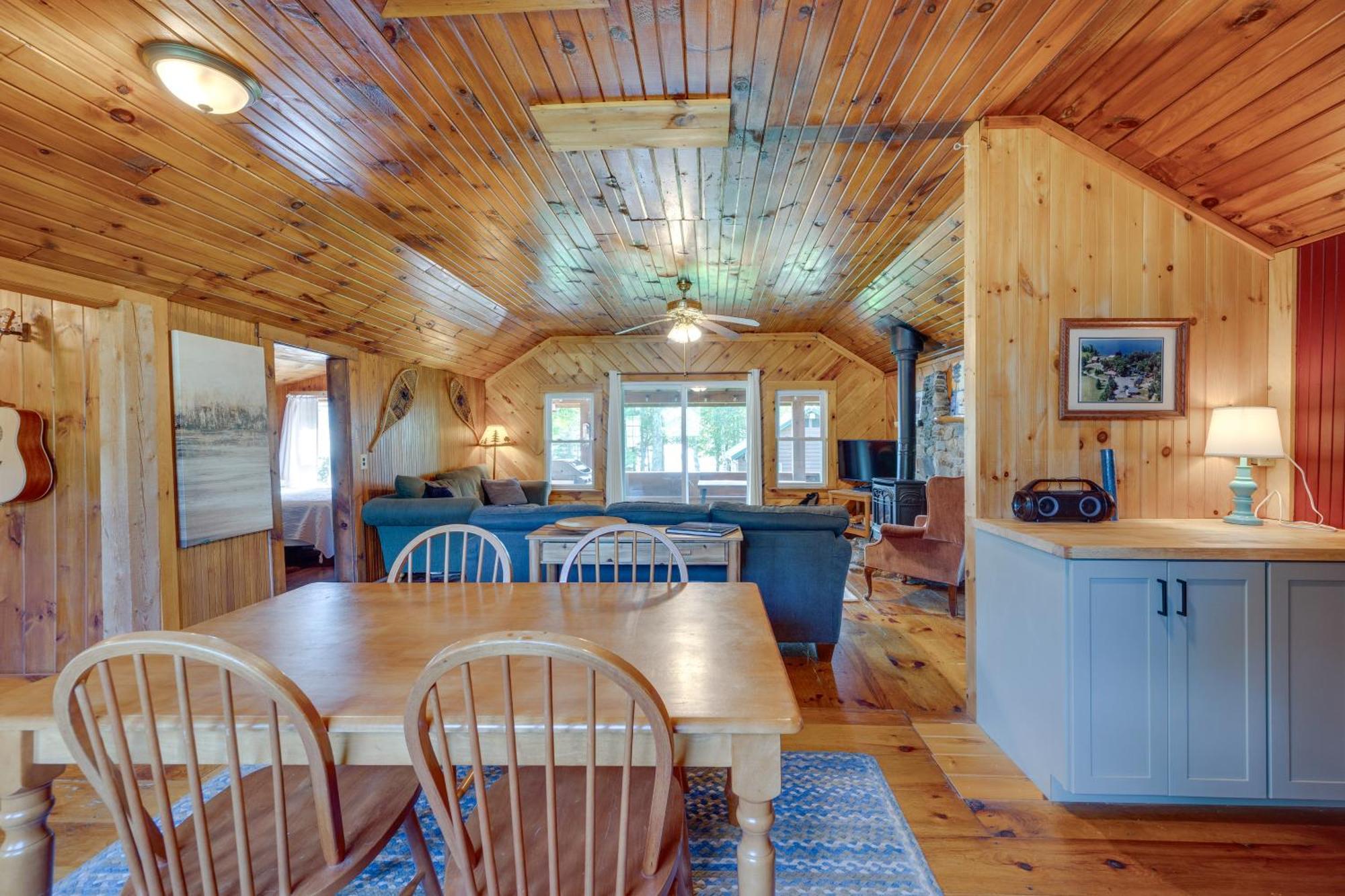 Rustic Cabin Retreat On Rangeley Lake! Esterno foto