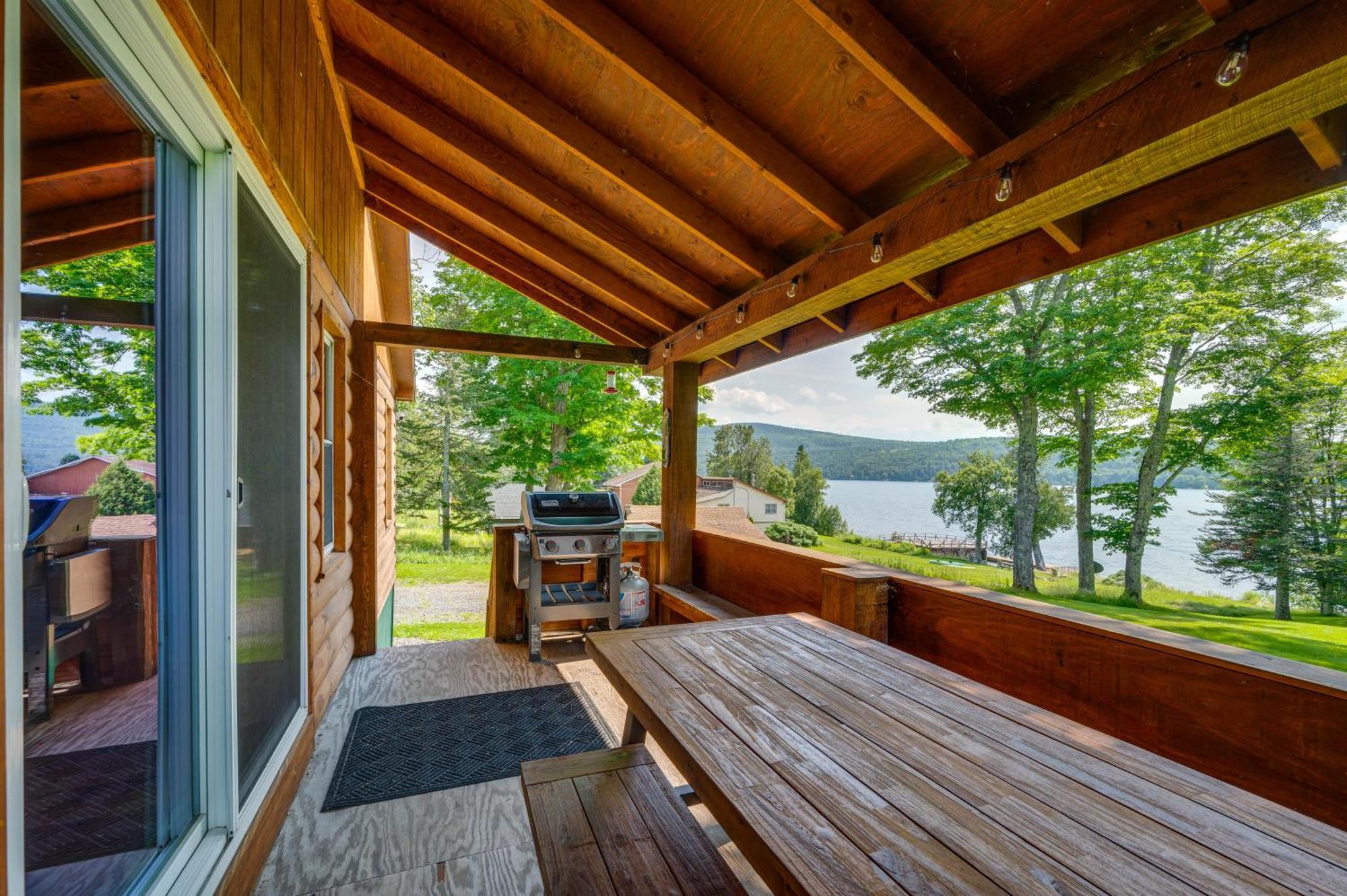 Rustic Cabin Retreat On Rangeley Lake! Esterno foto