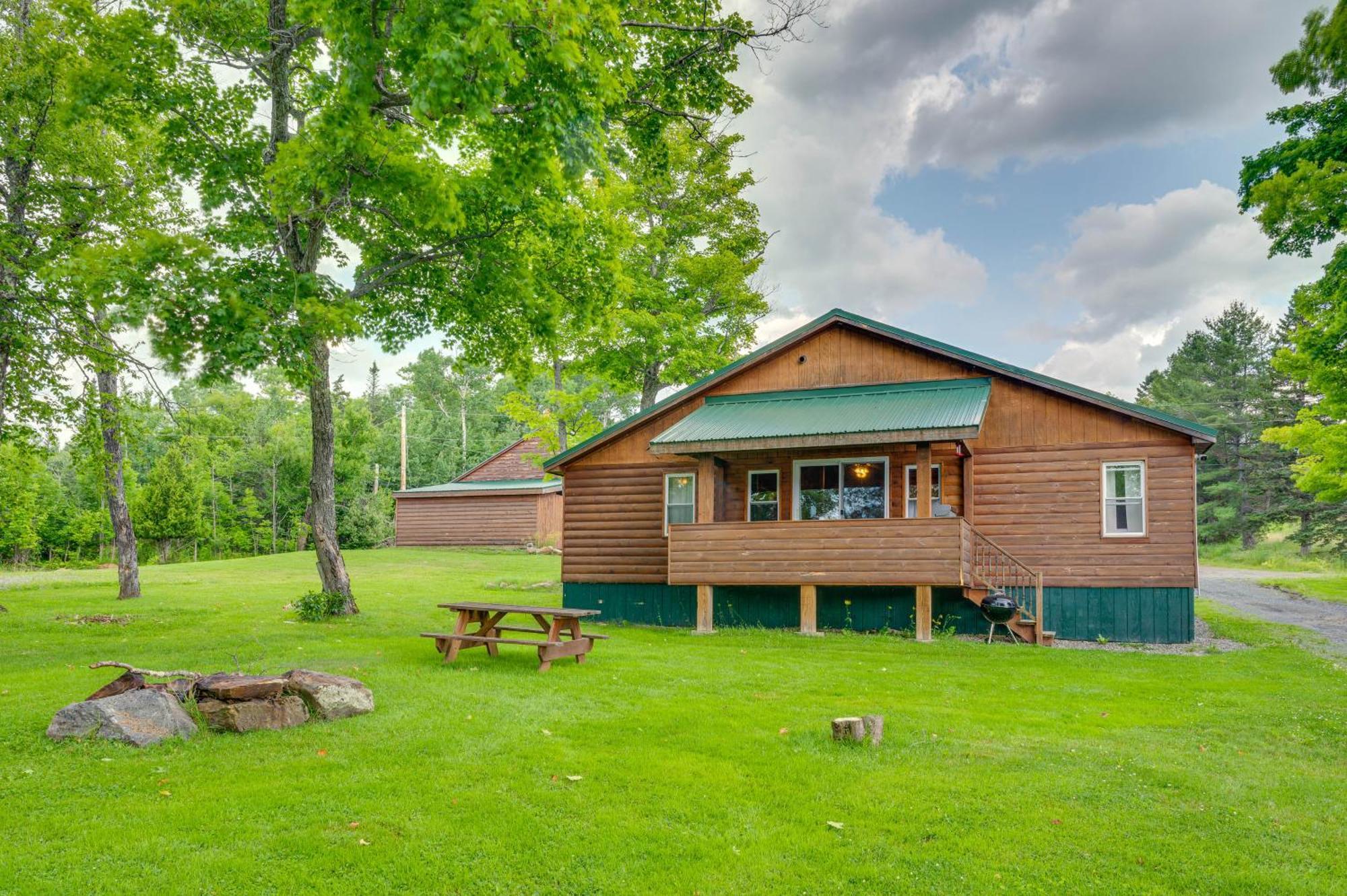 Rustic Cabin Retreat On Rangeley Lake! Esterno foto